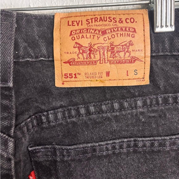 COPY - Women’s Black Levi’s 511 Relaxed Fit Tapered Leg Jeans 14 Short - Picture 4 of 7